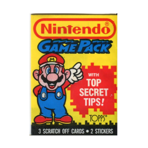 1989 Topps Nintendo Game Pack
