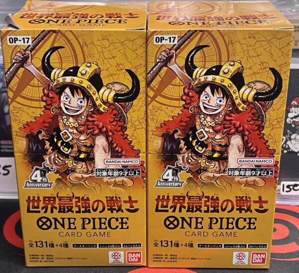 JP One Piece OP17 World's Strongest Warrior